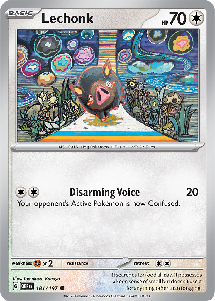 Obsidian Flames 181/197 Lechonk