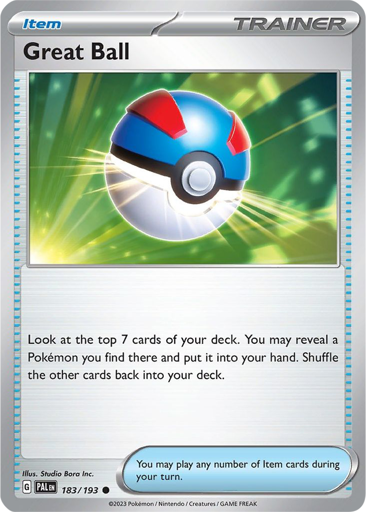 Paldea Evolved 183/193 Great Ball