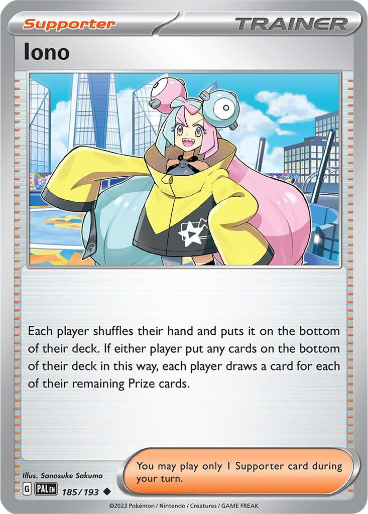 Paldea Evolved 185/193 Iono