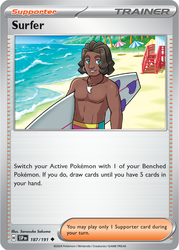 Surging Sparks 187/191 Surfer