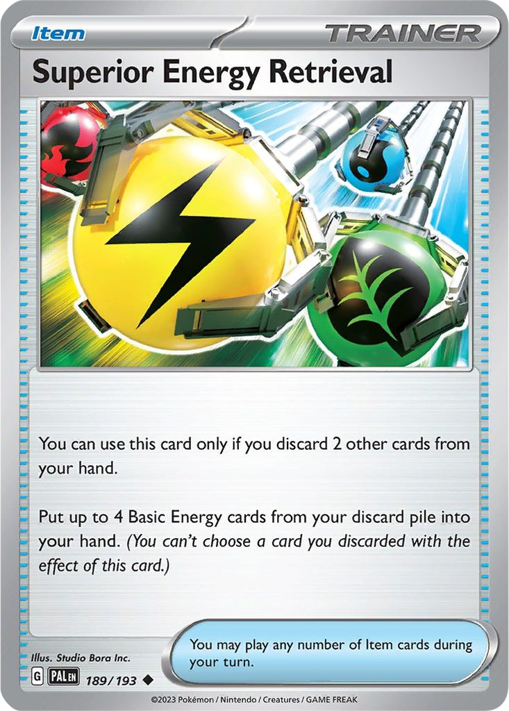 Paldea Evolved 189/193 Superior Energy Retrieval