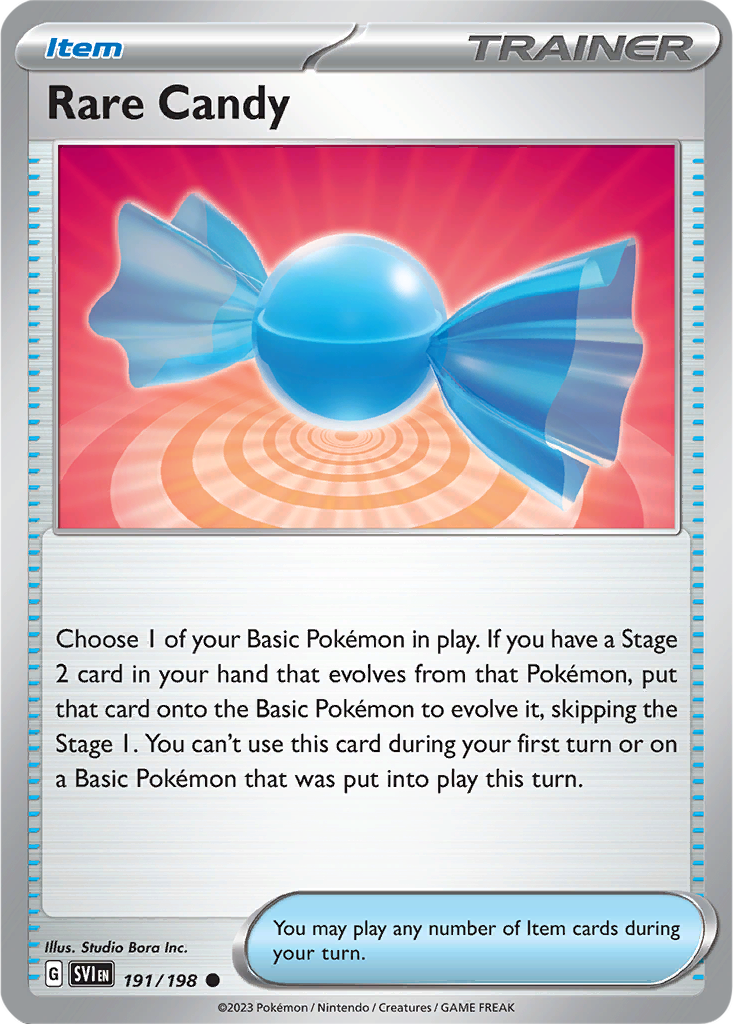 Scarlet & Violet 191/198 Rare Candy