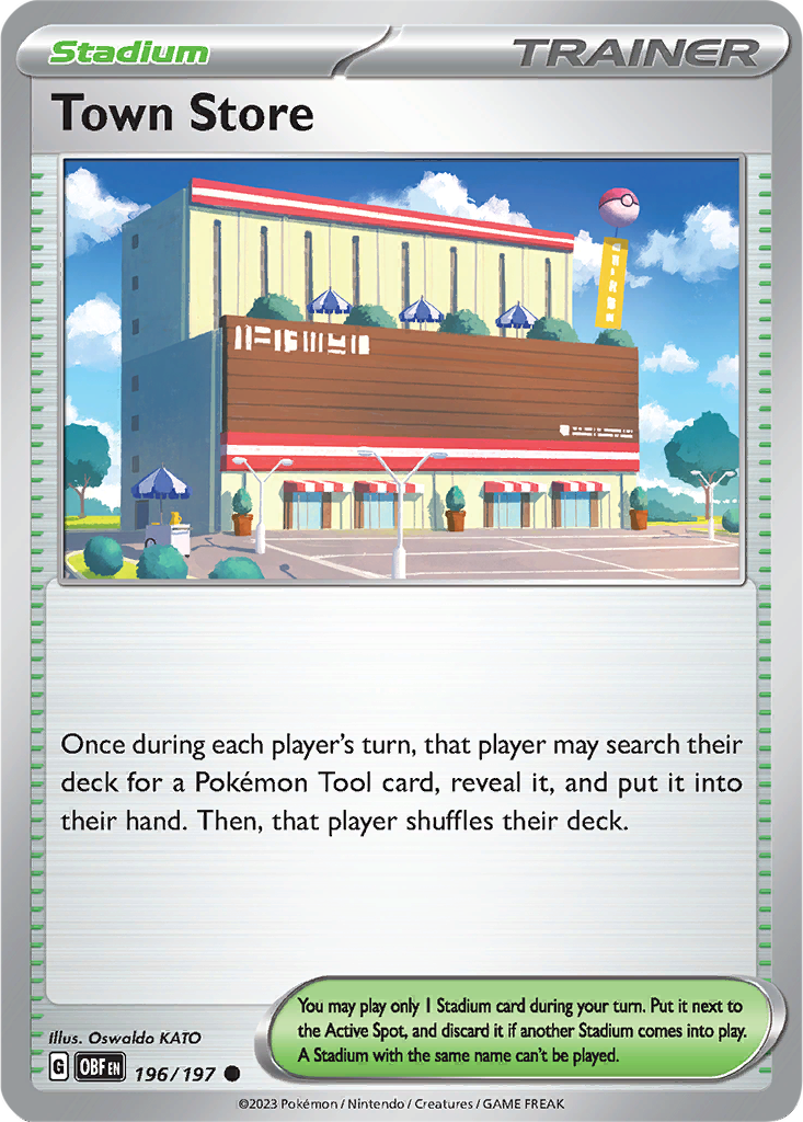 Obsidian Flames 196/197 Town Store