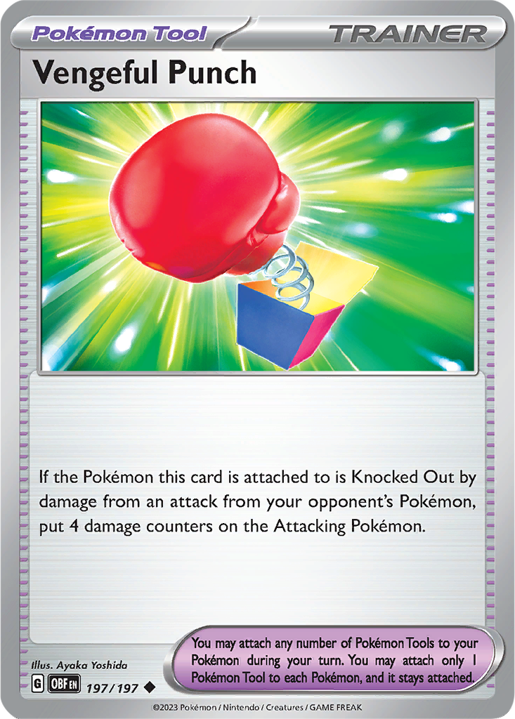 Obsidian Flames 197/197 Vengeful Punch