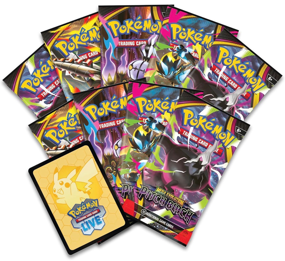 Pokémon TCG: Pitch Black ETB, English
