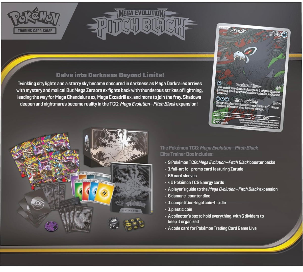 Pokémon TCG: Pitch Black ETB, English