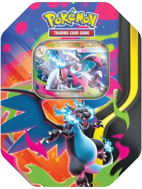 Mega Charizard X  EX Tin