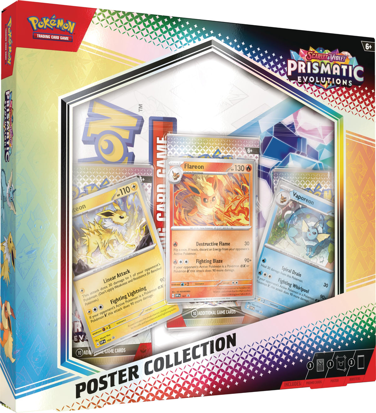 Pokémon TCG: Prismatic Evolutions Poster Collection, English