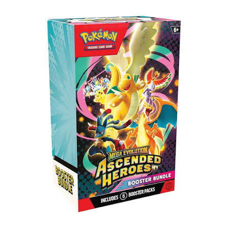 Pokémon TCG: Ascended Heroes Booster Bundle, English