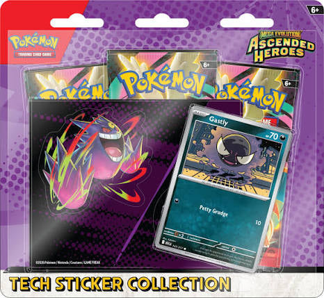Pokémon TCG: Ascended Heroes Tech Sticker Random, English