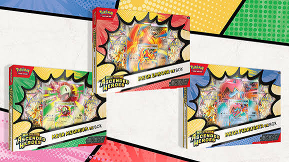 Pokémon TCG: Ascended Heroes Mega EX Box, English - Random artwork
