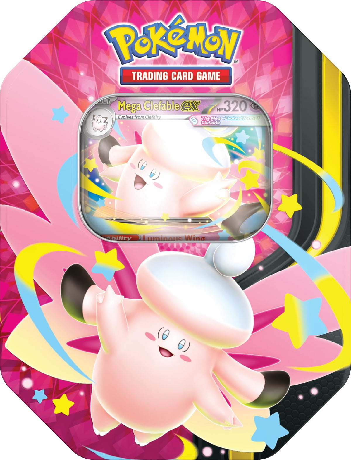 Mega Clefable EX Moonlight Tin
