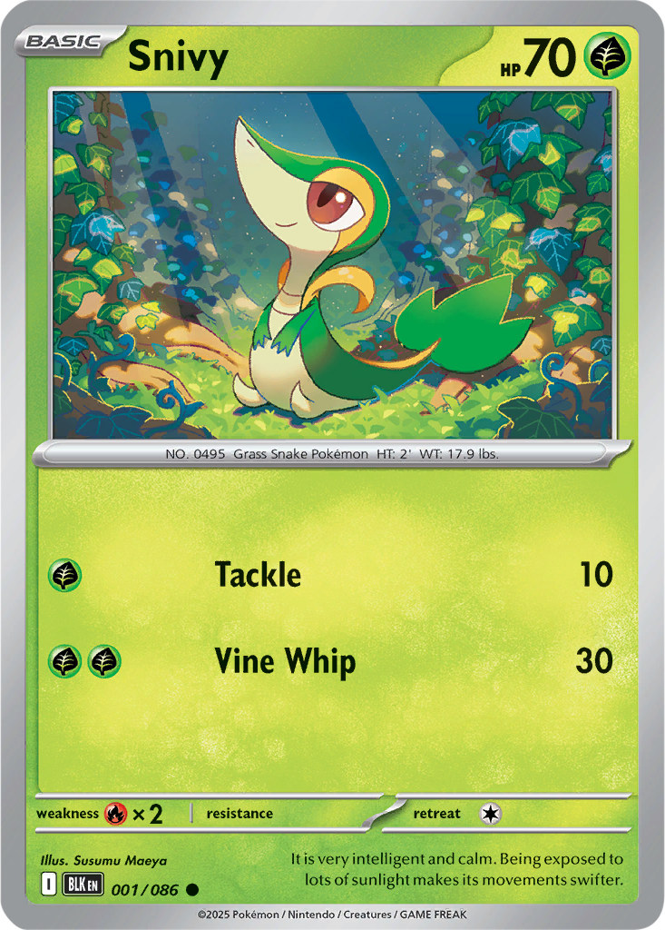 Black Bolt 001/086 Snivy