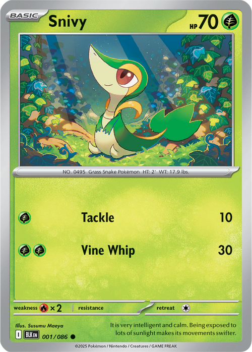 Black Bolt 001/086 Snivy