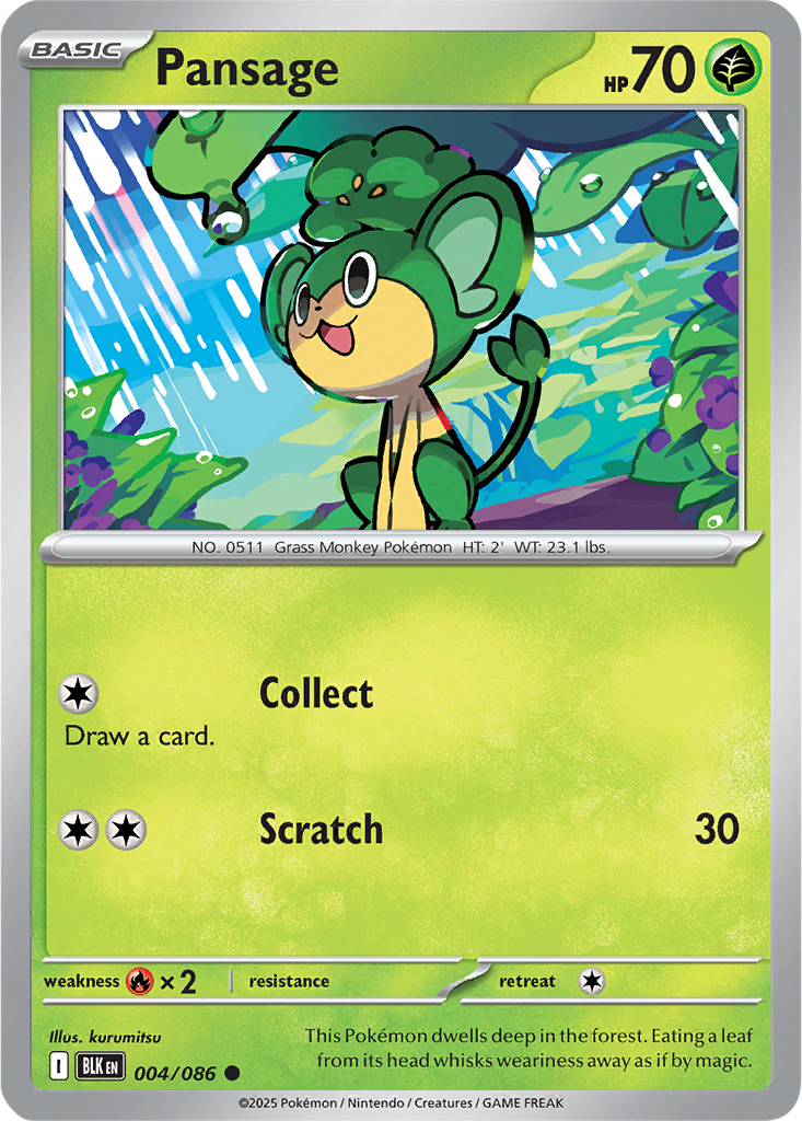 Black Bolt 004/086 Pansage
