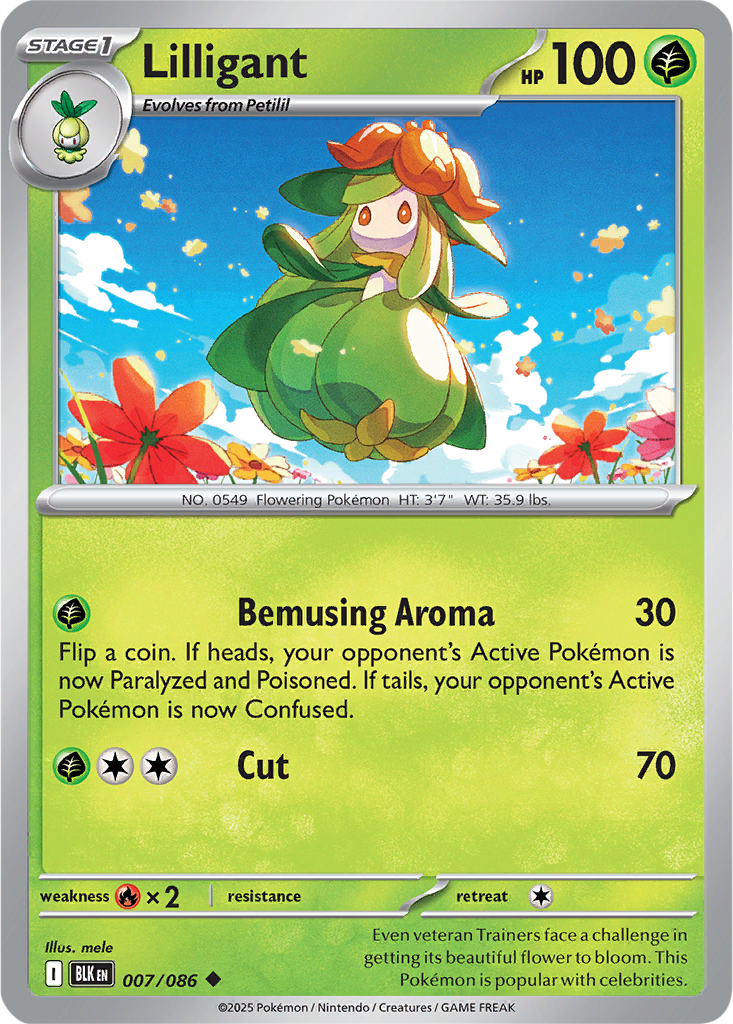 Black Bolt 007/086 Lilligant