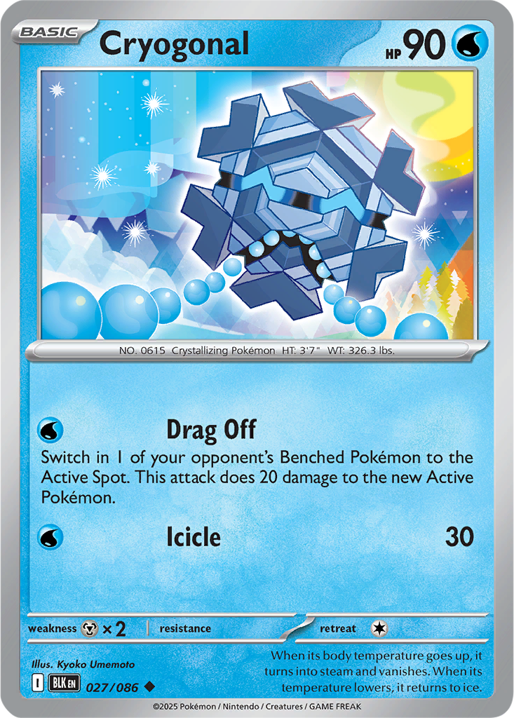 Black Bolt 027/086 Cryogonal