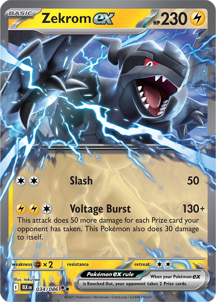 Black Bolt 034/086 Zekrom ex