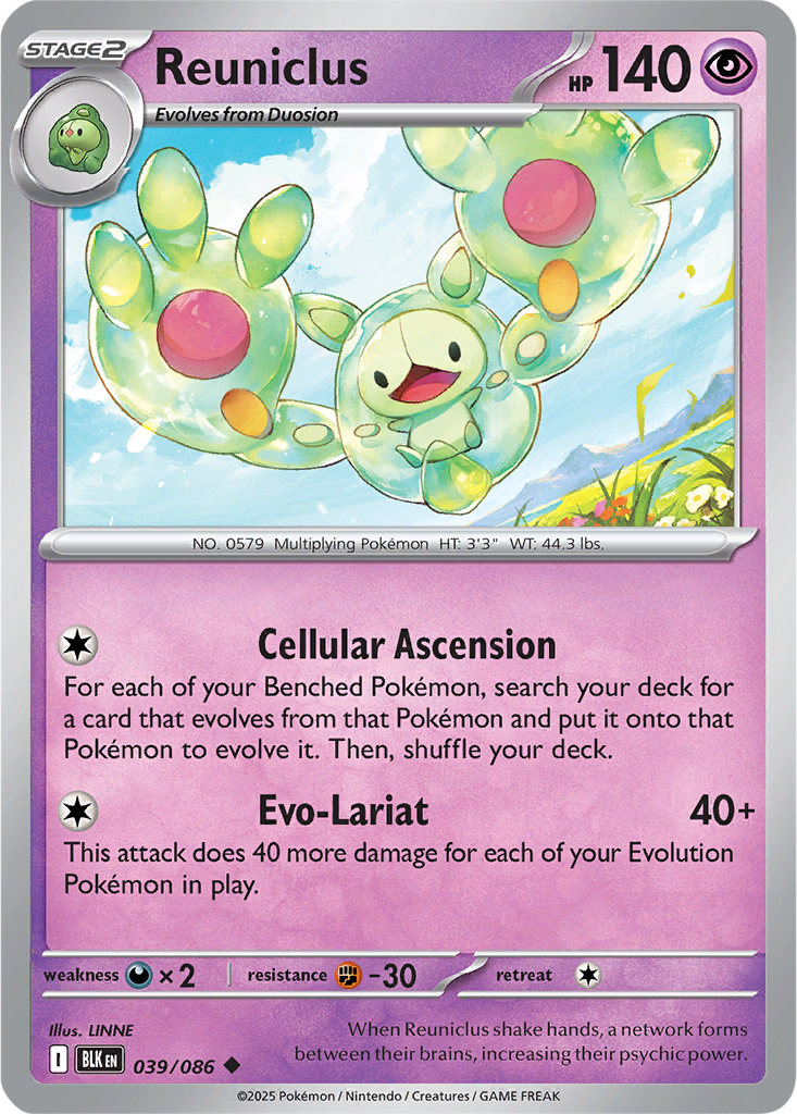 Black Bolt 039/086 Reuniclus