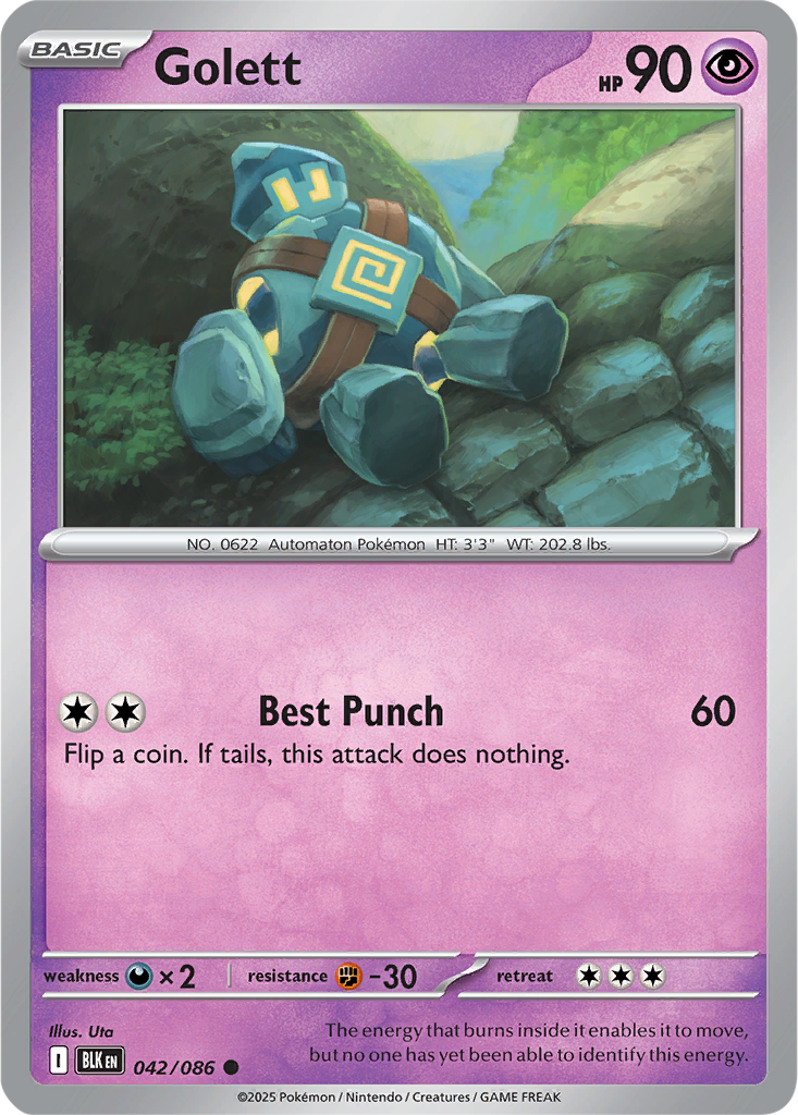 Black Bolt 042/086 Golett