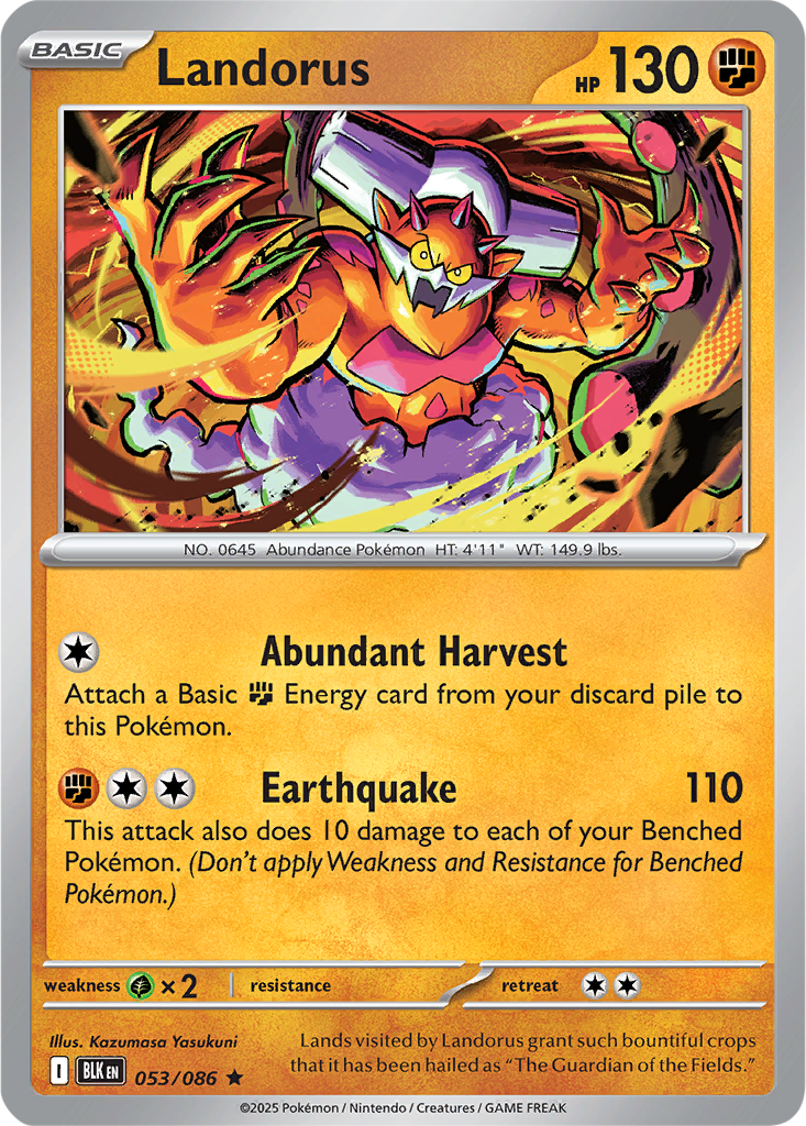Black Bolt 053/086 Landorus