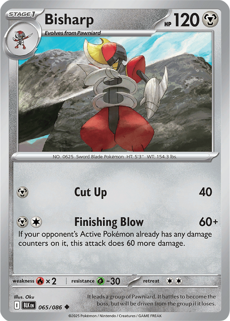 Black Bolt 065/086 Bisharp
