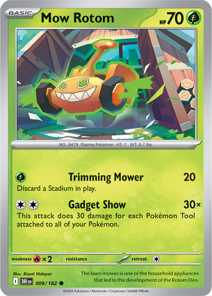 Destined Rivals 009/182 Mow Rotom