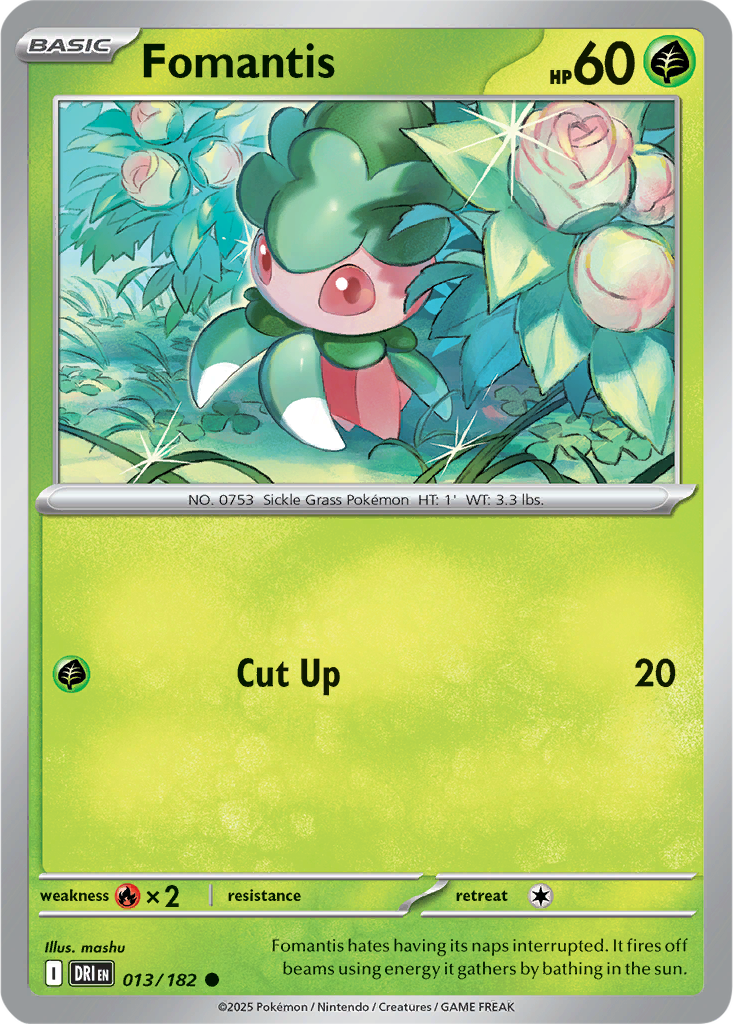 Destined Rivals 013/182 Fomantis