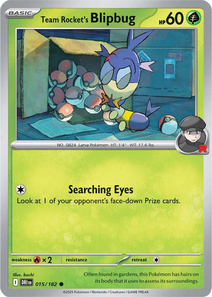 Destined Rivals 015/182 Team Rocket's Blipbug