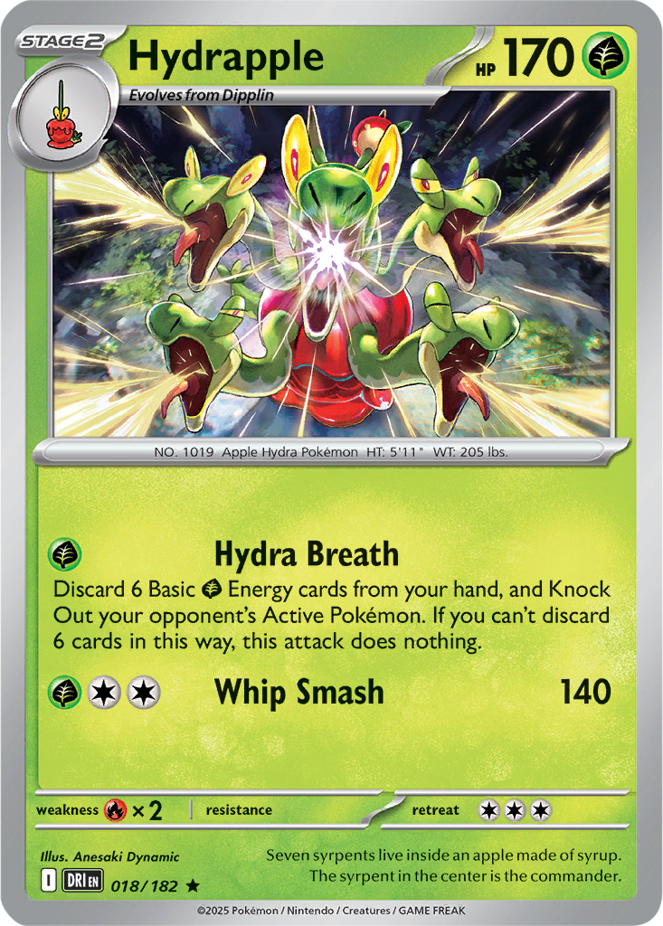 Destined Rivals 018/182 Hydrapple