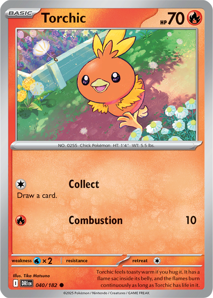 Destined Rivals 040/182 Torchic