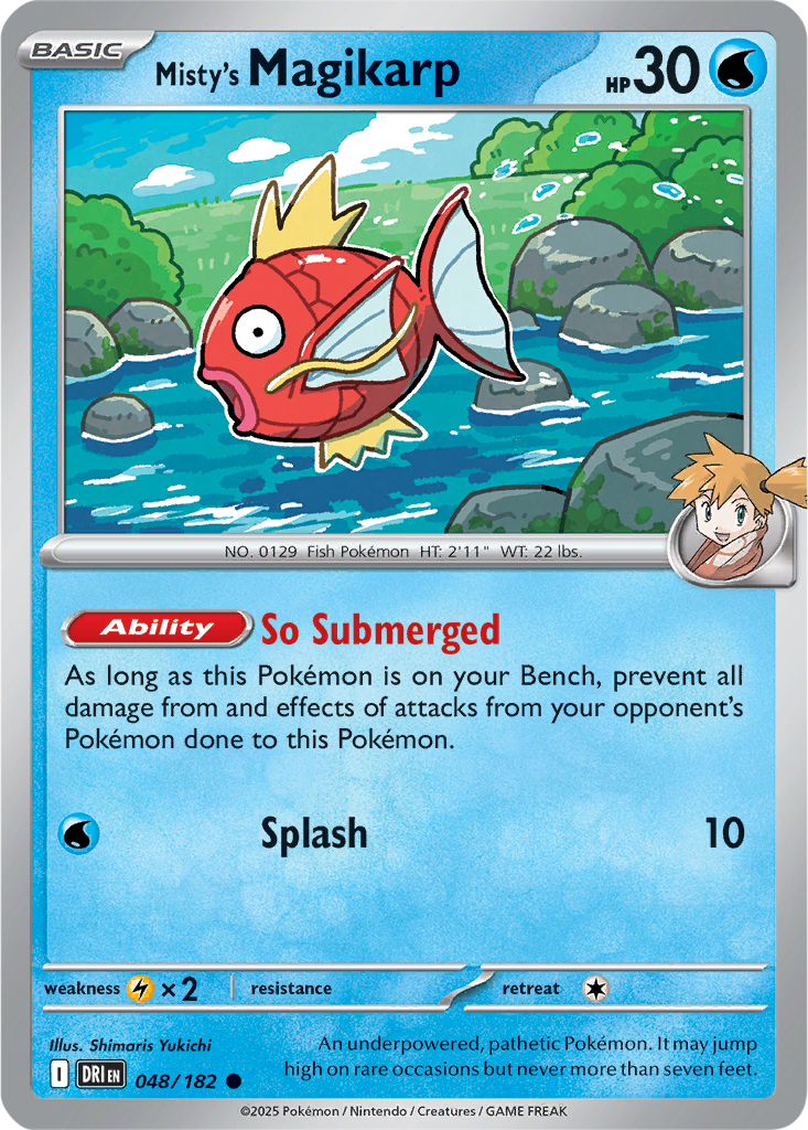 Destined Rivals 048/182 Misty's Magikarp