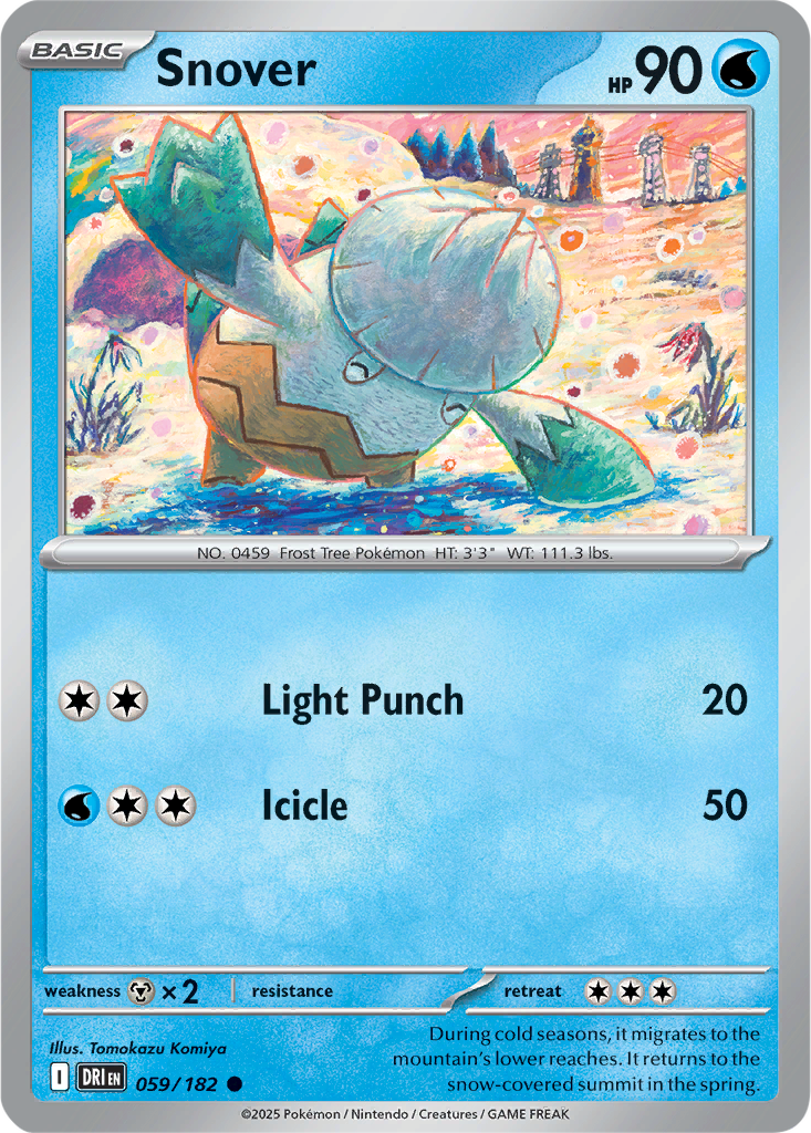 Destined Rivals 059/182 Snover
