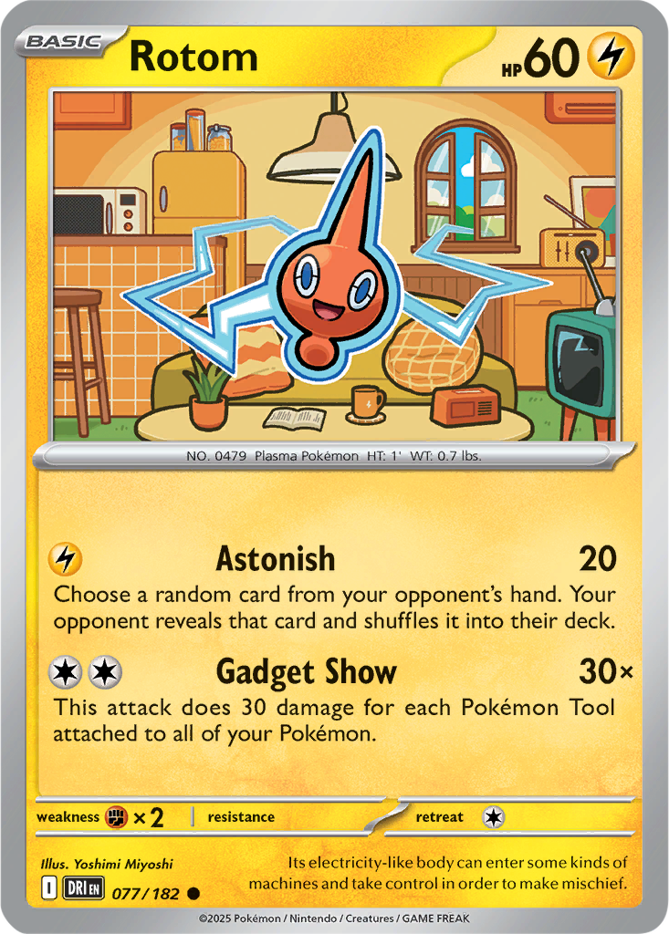 Destined Rivals 077/182 Rotom