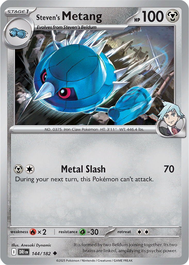 Destined Rivals 144/182 Steven's Metang