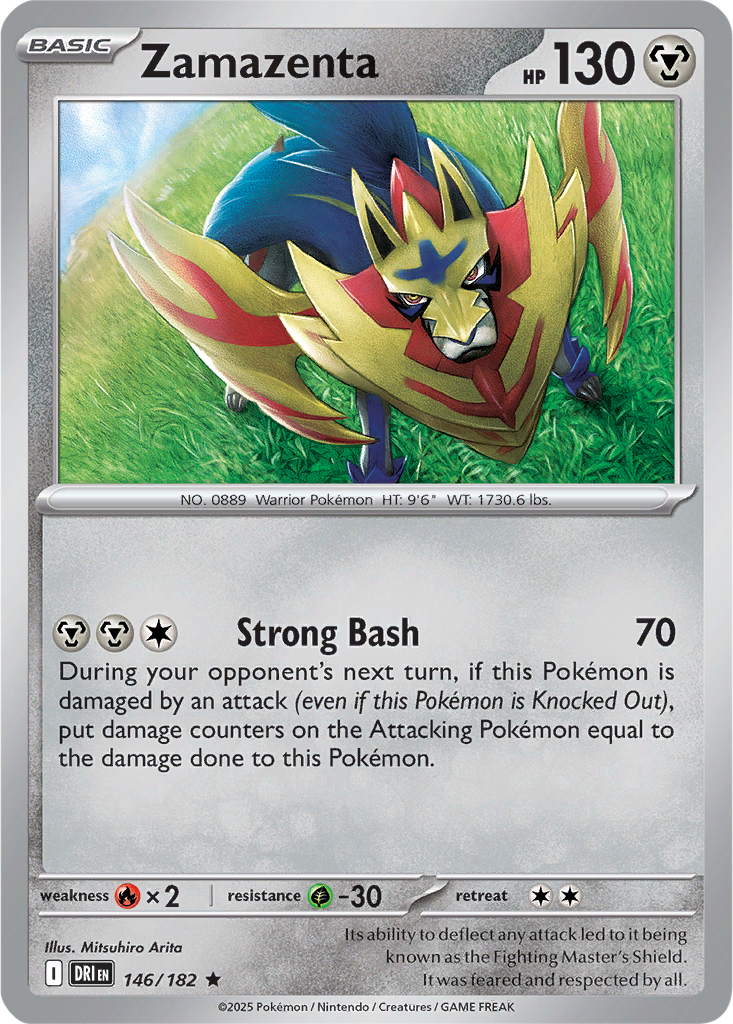 Destined Rivals 146/182 Zamazenta