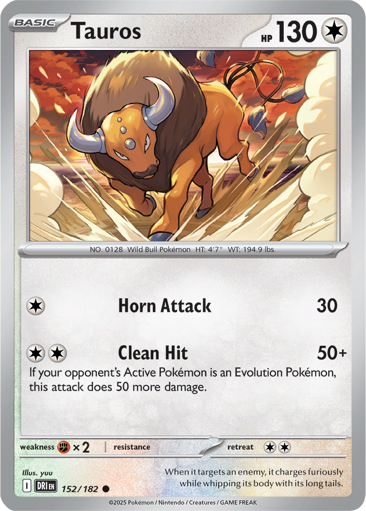 Destined Rivals 152/182 Tauros