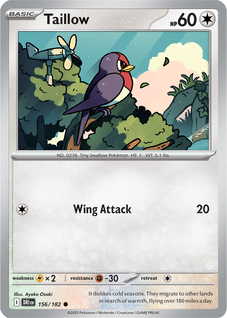 Destined Rivals 156/182 Taillow
