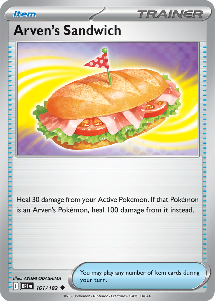 Destined Rivals 161/182 Arven's Sandwich