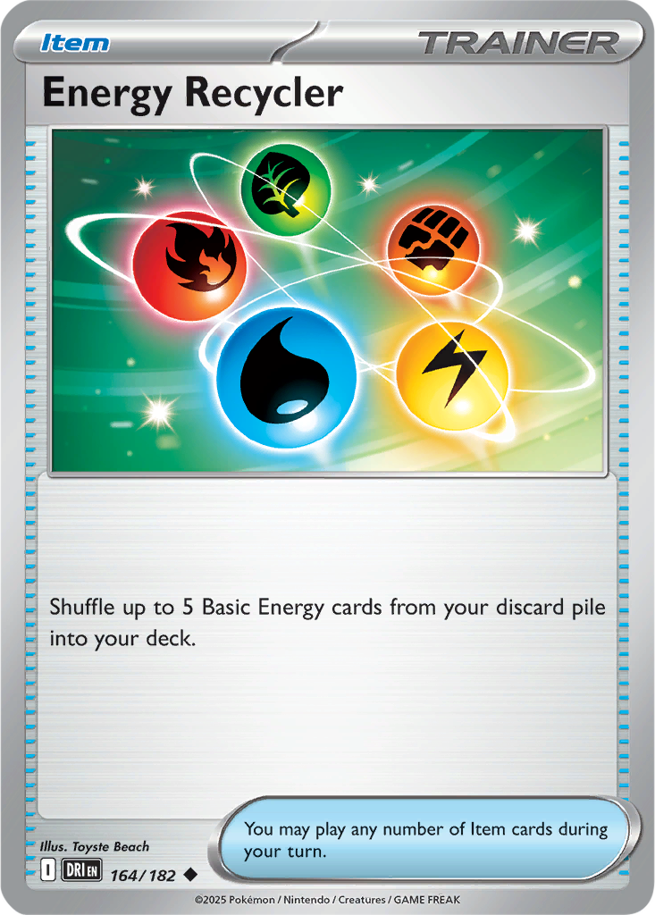 Destined Rivals 164/182 Energy Recycler