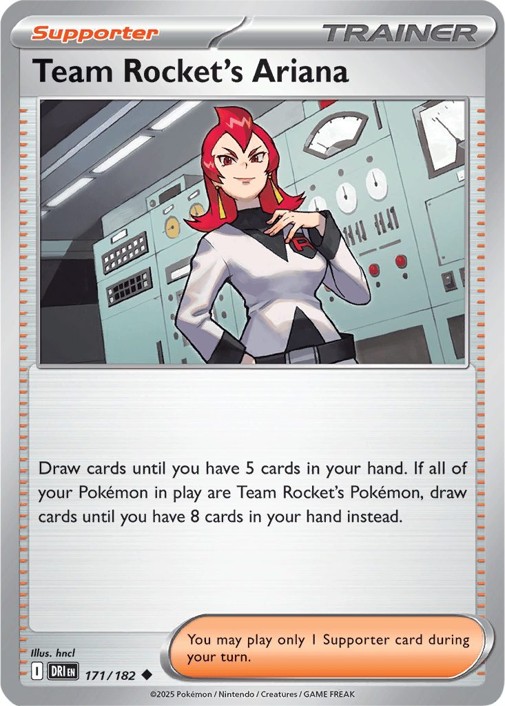 Destined Rivals 171/182 Team Rocket's Ariana