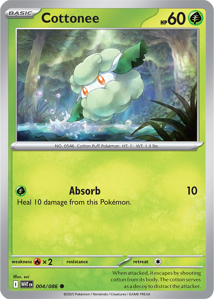White Flare 004/086 Cottonee