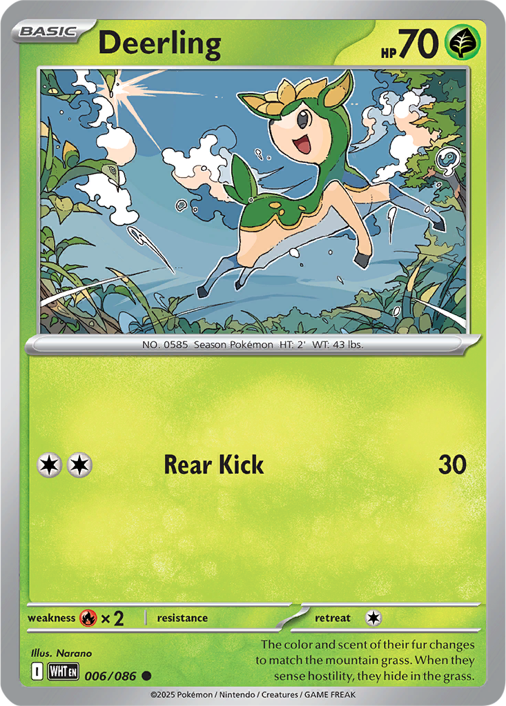White Flare 006/086 Deerling