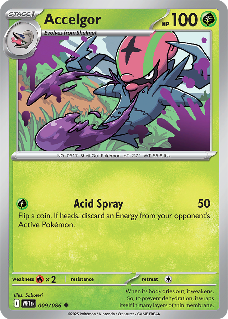 White Flare 009/086 Accelgor