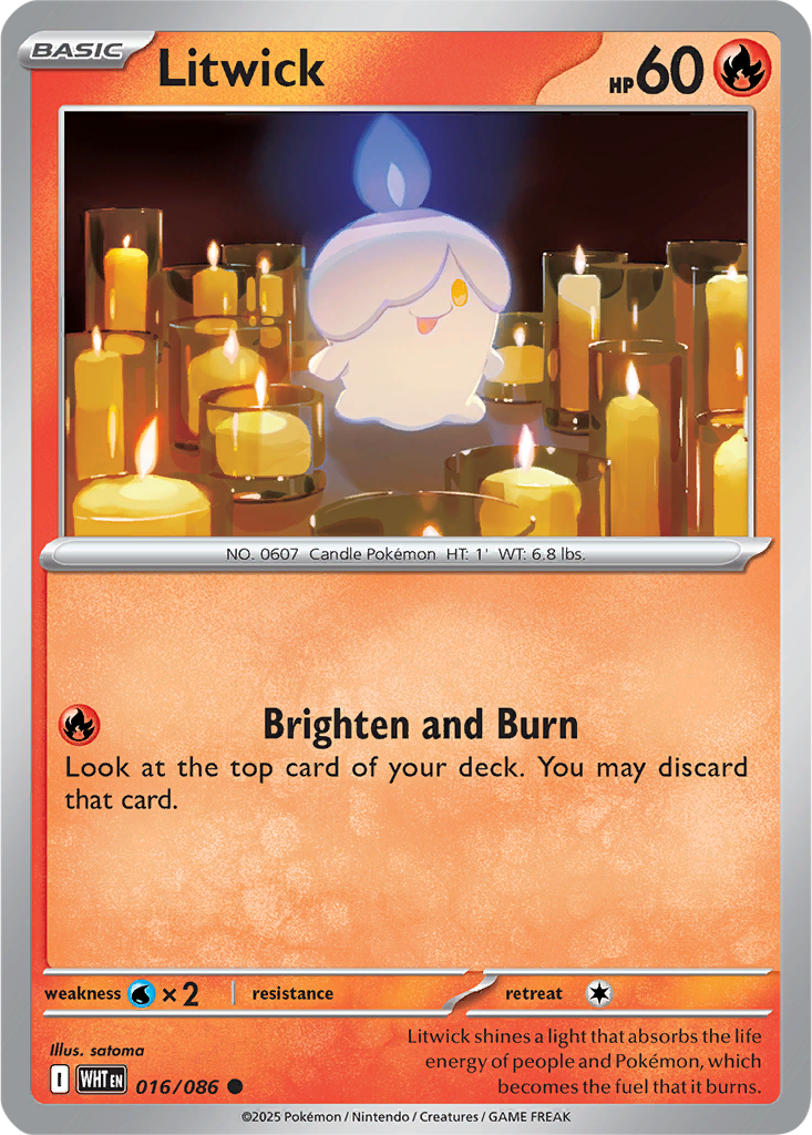 White Flare 016/086 Litwick