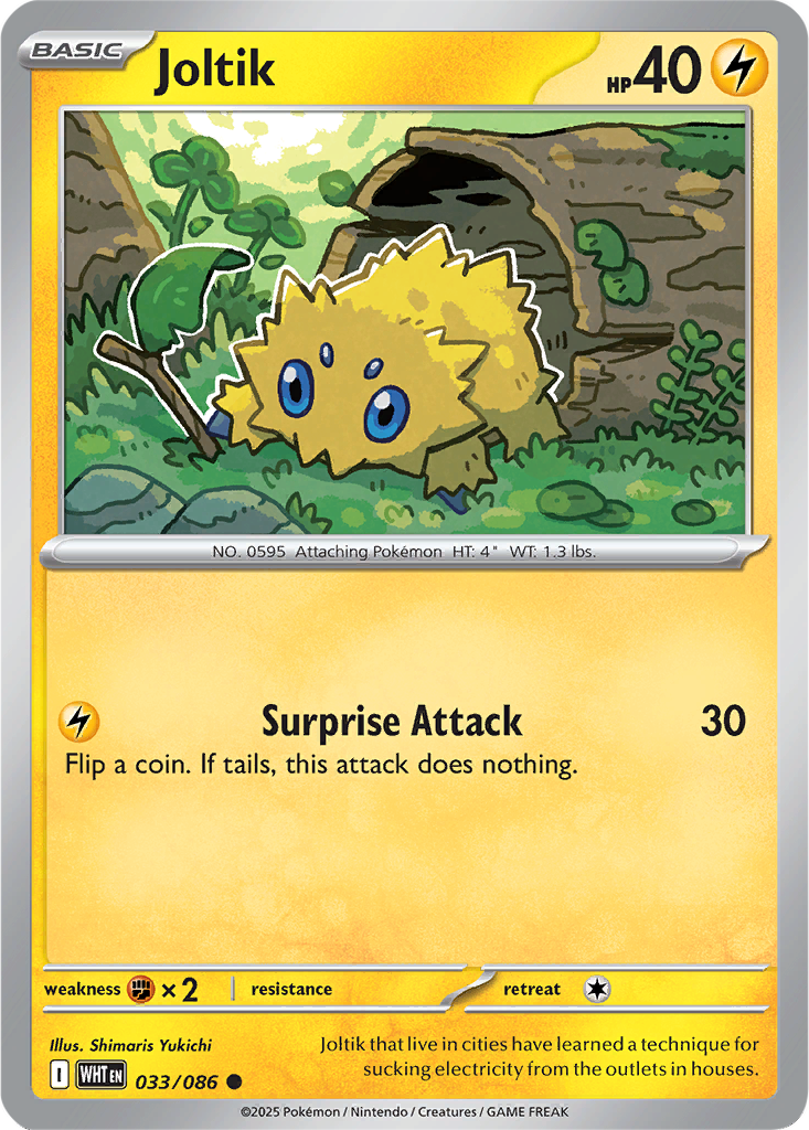 White Flare 033/086 Joltik