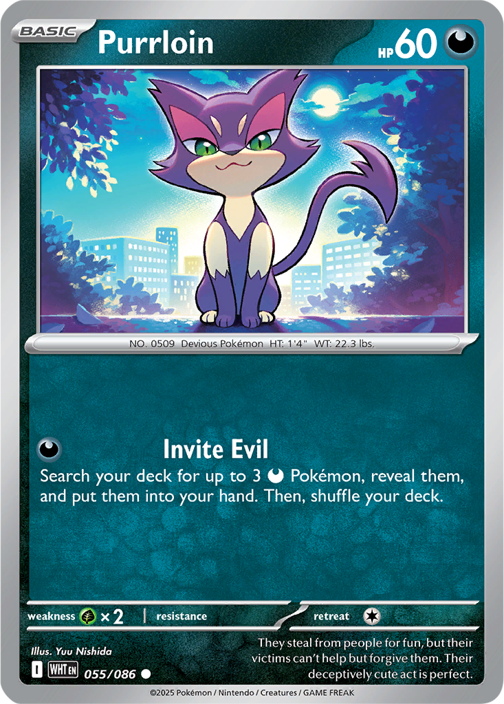 White Flare 055/086 Purrloin