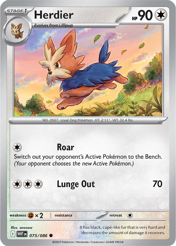 White Flare 075/086 Herdier