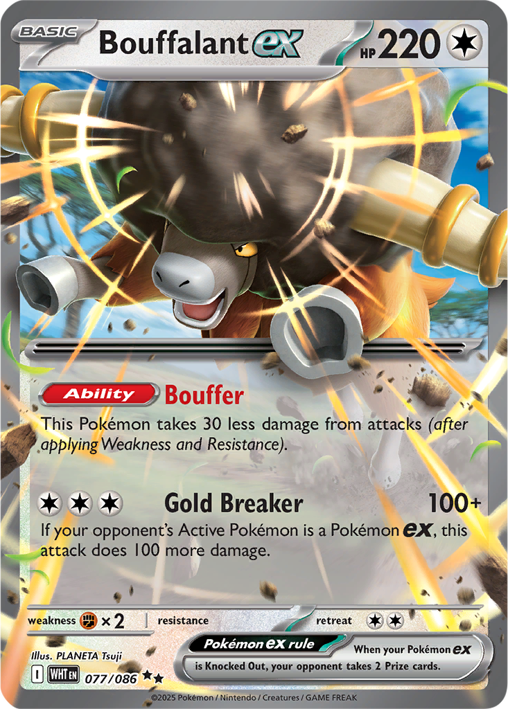 White Flare 077/086 Bouffalant ex