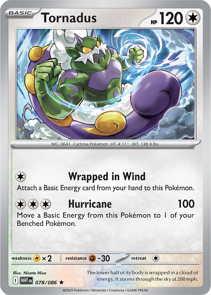 White Flare 078/086 Tornadus
